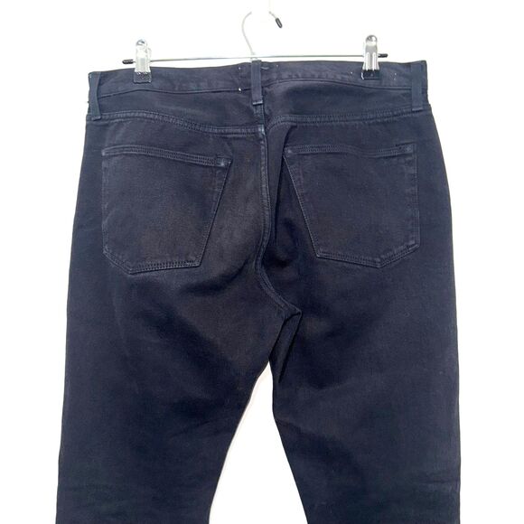 Sid Mashburn Button Fly Clift Straight Leg Jean - Black 34 - Picture 5 of 8